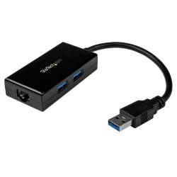 StarTech.com USB31000S2H USB 3.0 To Gigabit Ethernet &amp; 2-Port USB 3.0 Hub