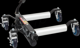 160.0414 Hydraulic manoeuvring aid, aluminium support castors