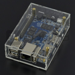 Obudowa do Orange Pi Plus 2e - przezroczysta