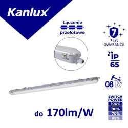 Oprawa hermetyczna MAH PRO Y 52W 15R-NW max 8400lm 4000K IP65 IK08 150cm regulowana moc 7 lat gwar. 38143