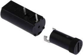 Oprawa bezpiecznikowa do montażu na płycie drukowanej Montaż na płytce drukowanej rozmiar: 5 x 20mm 6.3A 250V Eaton