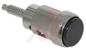 Gniazdo montażowe, rodzaj żeński, czarny,