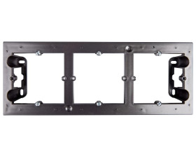 Simon 54 Premium Puszka natynkowa potrójna płytka antracyt DPN3/48