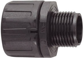 Dławica wężowa HellermannTyton HelaGuard HG13-S-PG9, O 9,8 mm, czarna