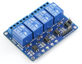 4-kanałowy moduł przekaźnika 5V 10A Arduino