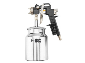 Pistolet lakierniczy dolny zbiornik 1L dysza 1,5 mm 14-704 NEO TOOLS