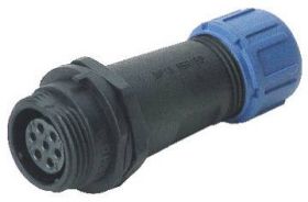 Deltron Connectors DELKSP1311/S5I Złącze okrągłe złącze żeńskie proste Łączna ilość styków: 5 1 szt.