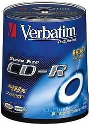 CD-R VERBATIM 700MB CAKE 100