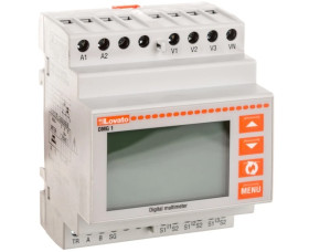 Miernik cyfrowy LCD modułowy RS-485 DMG110