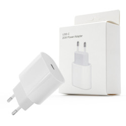 Ładowarka Sieciowa USB-C 20W Ecobox Power Delivery Appx, Biała