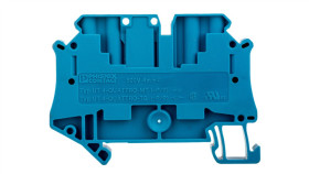 Złączka Szynowa Rozłączalna 4-Przewodowa 4Mm2 Niebieska Ut 4-Quattro-Tg Bu...