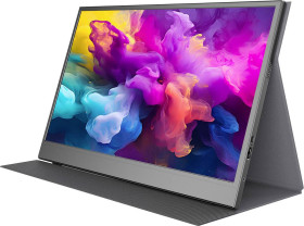 Denver PMO-15604 Monitor EEK B (A - G) 39.6 cm (15.6 cal) 16:9 30 ms Mini HDMI, USB-C®, słuchawki (jack 3,5 mm) LCD (IPS