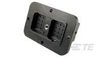 Złącze samochodowe 24-pinowe TE Connectivity 4-rzędowe Męski 13A DRC Montaż na panelu Przewód Obudowa