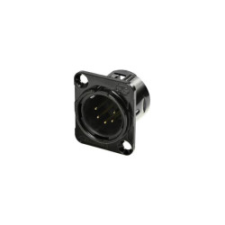 Rean RC5MDL Male XLR Connector 5-Pin 1pc