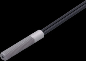 E20654, diffuse reflection sensor, Sensing head thinfrared light, Lens type standard, (28 x 21)...(