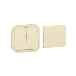 Włącznik światła, 10A, 250V, 1-biegunowy, IP55 Plexo, Legrand