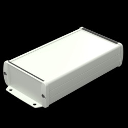 Teko - seria TEKAM (TEKAM-23/E.7) - profil aluminiowy zamknięty (160 x 85,5 x 36,9 mm)