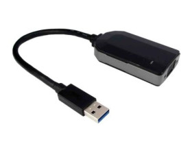 Adapter, 2048 x 1152, do wyświetlaczy: 1, USB A, USB 3.0, VGA