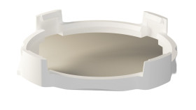 Zestaw diod i uchwytów 72 x 64 x 16.4mm, D 72mm, do użytku z Soczewka Poliwęglan (PC), Carclo, seria: OPTIC