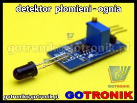 Moduł detektora płomieni - ognia