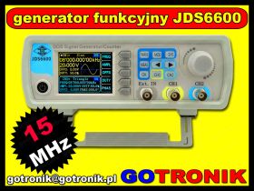 Generator funkcyjny JDS6600 15MHz dwukanałowy
