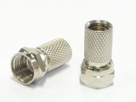 Wtyk F na kabel 6.8mm L20