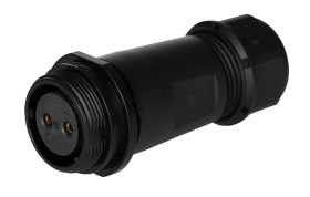 Złącze wielostykowe przemysłowe 2-pinowe Montaż na kablu Gniazdo RS PRO