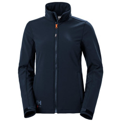 Softshell Luna Womens Jacket Navy - M