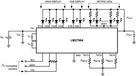 White LED driver System with I2C Compatible brightness control