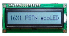 AC-1601A-FHW K/W wyświetlacz alfanumeryczny LCD 1x16