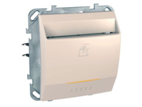 UNICA Wyłącznik hotelowy piaskowy MGU50.283.25Z SCHNEIDER ELECTRIC