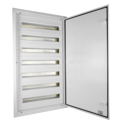 Rozdzielnica podtynkowa DARP-168 168 modułowa 7x24 IP54 z aluminiowymi drzwiami E-P 9.724