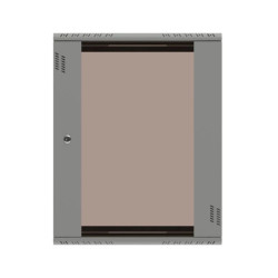 Szafa rack beznarzędziowy montaż, montowana na ścianie Extralink Premium 15U 600x600 Szara