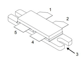 MOSFET B4E 65 V SMD 1 Ω