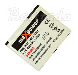 Bateria maXpower do Motorola L6 Li-ion 850mAh