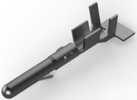 Pin contact, 0.8-0.9 mm², AWG 18-16, crimp connection, 350558-1