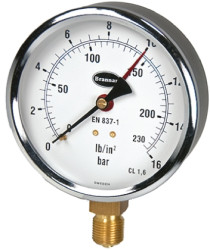 Manometr 100mm G 3/8