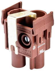 Złącze żeńskie wysokonatężeniowe 78.106.0153.0 Wieland Electric Łączna ilość styków 1 5 szt.