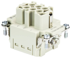 Wkładka złącza żeńskiego 70.405.0653.0 Wieland Electric Łączna ilość styków 6 1 szt.