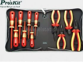 Zestaw narzędzi 1000V; Proskit; 11szt