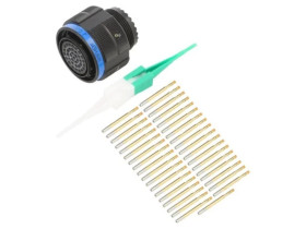 Złącze militarne rozmiar 15 MIL-DTL-38999 Series III D38999/26ZD35SN