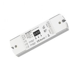 Sterownik LED schodowy / korytarzowy z czujkami PIR (WiFi) - do taśm cyfrowych LED - 15A 5-24V DC - 960 pixel - ES-D(WT)