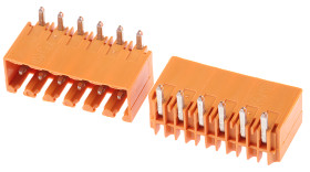 Wtyk PCB 6-pinowe raster: 3.5mm -rzędowe Weidmüller Przepust 17.0A 320.0 V.