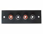 Gniazdo kolumnowe G-4RCA