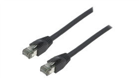 Cq8053s Patch Cord S/Ftp Cat 8.1 Linka Cu Lszh Czarny 2M 26Awg