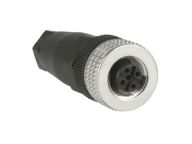 Konektor prosty żeński M12 4 piny dławik kablowy Pg 7 XZCC12FDM40B SCHNEIDER ELECTRIC