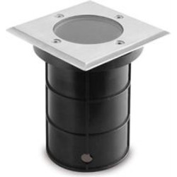 DORYT oprawa kwadrat GU10 inox BEMKO 364222