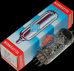 EF800 Electron tube, pentode, Noval, 9-pin, 6.3 V