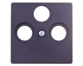 Simon 82 Pokrywa gniazda antenowego RTV/SAT/SAT grafit 82038-38