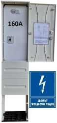 Rozdzielnica GŁÓWNY WŁĄCZNIK PRĄDU DPX-GWP 160A